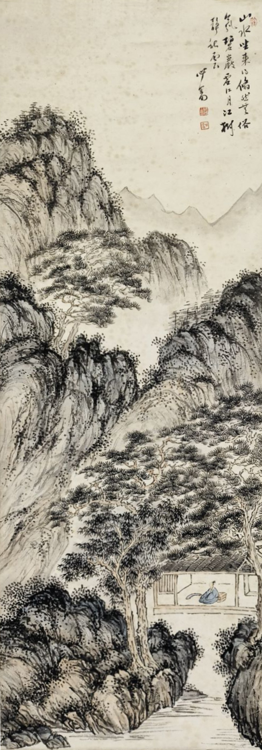 傅儒《山水图》_拍品_海南锦瑛世家拍卖